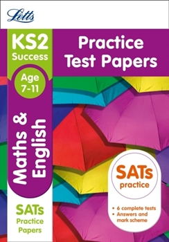 Letts year 6 KS2 Maths and English SATs Practice Test Papers : 2018 Tests