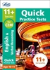 Letts CEM 11+ English Quick Practice Tests Age 10-11 [3 Books]